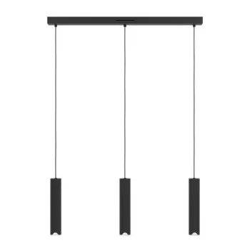 Eglo Balamorta-Z fekete LED függesztett lámpa (EG-901124) LED 3 izzós IP20