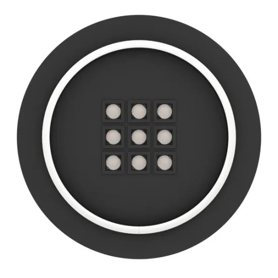 Eglo Balazote fekete LED mennyezeti lámpa (EG-901191) LED 10 izzós IP20