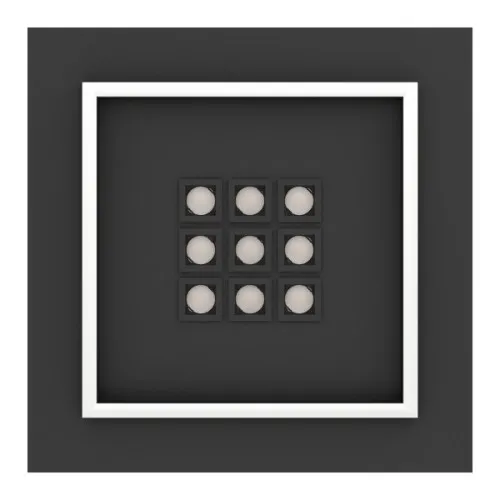 Eglo Balazote fekete LED mennyezeti lámpa (EG-901192) LED 10 izzós IP20
