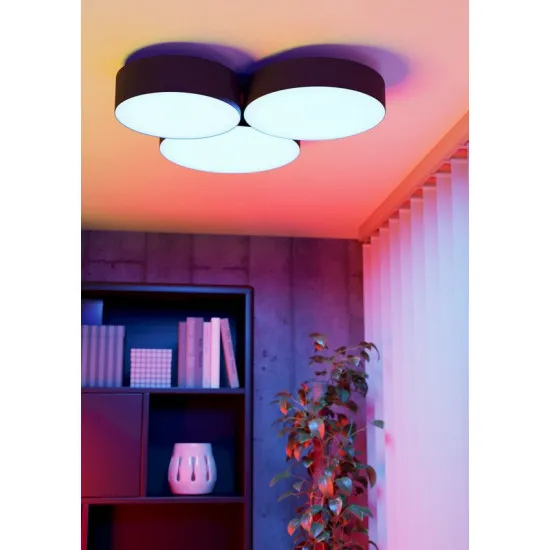 Eglo Barbano-Z fekete LED mennyezeti lámpa (EG-900853) LED 3 izzós IP20