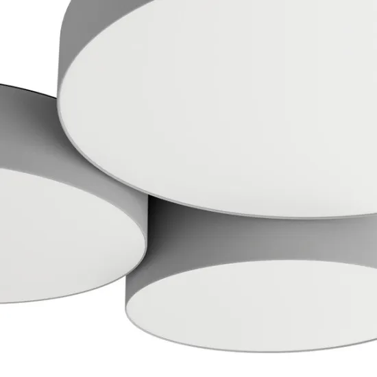 Eglo Barbano-Z szürke LED mennyezeti lámpa (EG-900855) LED 3 izzós IP20