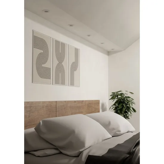 Eglo Barranco fehér LED mennyezetbe építhető lámpa (EG-902262) LED 3 izzós IP20