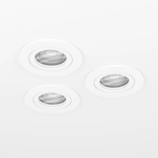 Eglo Barranco fehér LED mennyezetbe építhető lámpa (EG-902262) LED 3 izzós IP20