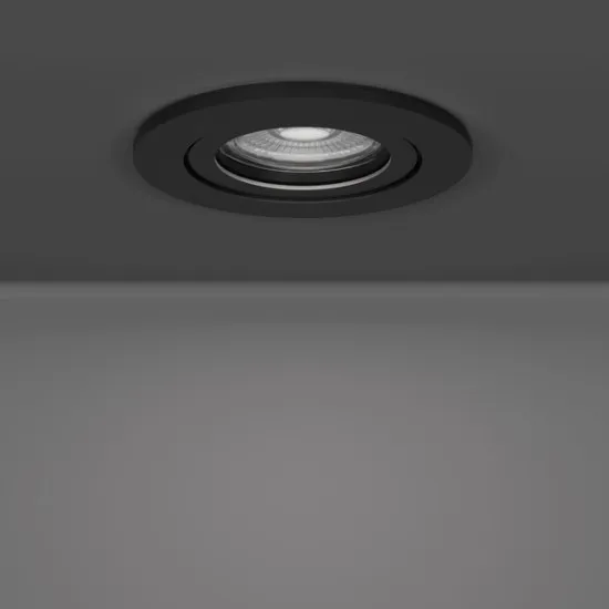 Eglo Barranco fekete LED mennyezetbe építhető lámpa szett (EG-902266) LED 5 izzós IP20