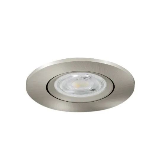 Eglo Barranco matt nikkel LED mennyezetbe építhető lámpa szett (EG-902267) LED 1 izzós IP20