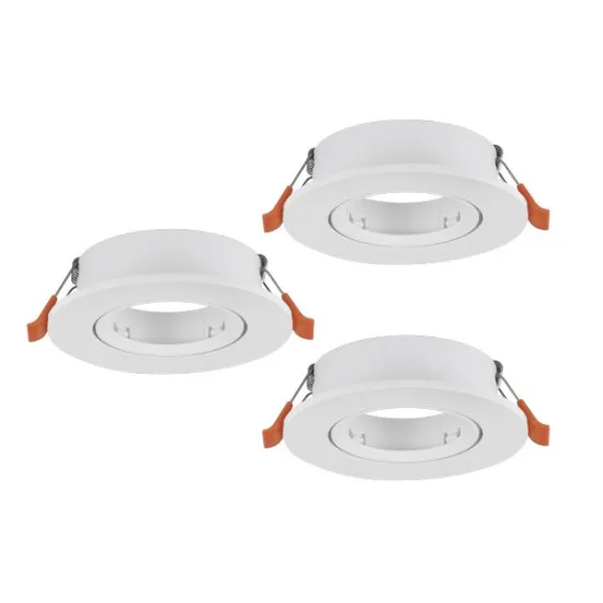 Eglo Barranco GU10 fehér beépíthető dekorációs keret szett (EG-902225) GU10 3 izzós IP20