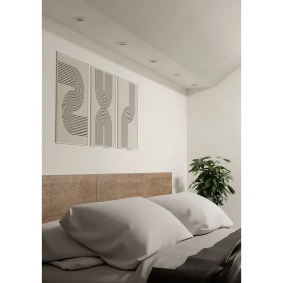 Eglo Barranco GU10 fehér mennyezetbe építhető lámpa szett (EG-902242) GU10 3 izzós IP20