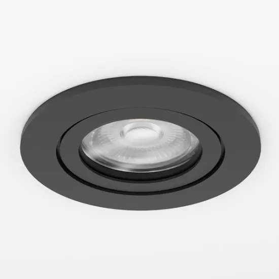 Eglo Barranco GU10 fekete mennyezetbe építhető lámpa (EG-902243) GU10 1 izzós IP20