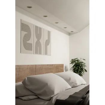 Eglo Barranco GU10 matt nikkel mennyezetbe építhető lámpa (EG-902245) GU10 1 izzós IP20