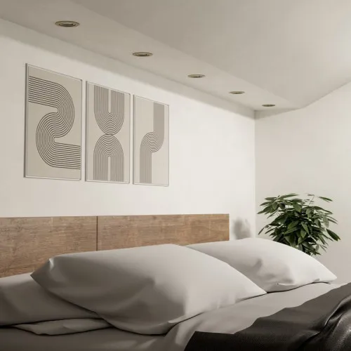 Eglo Barranco GU10 matt nikkel mennyezetbe építhető lámpa szett (EG-902246) GU10 3 izzós IP20