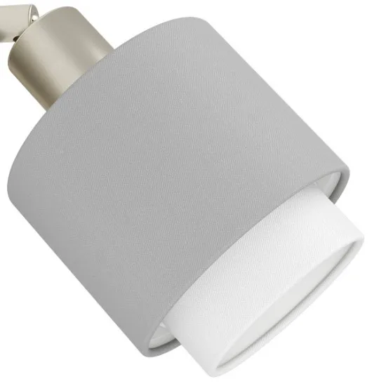 Eglo Bellizzi nikkel-szürke fali spotlámpa (EG-901045) E14 1 izzós IP20