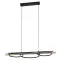 Eglo Boyal fekete-natúr LED függesztett lámpa (EG-901714) LED 3 izzós IP20