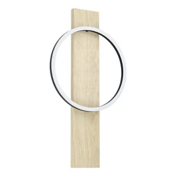 Eglo Boyal fekete-natúr LED fali lámpa (EG-901715) LED 1 izzós IP20