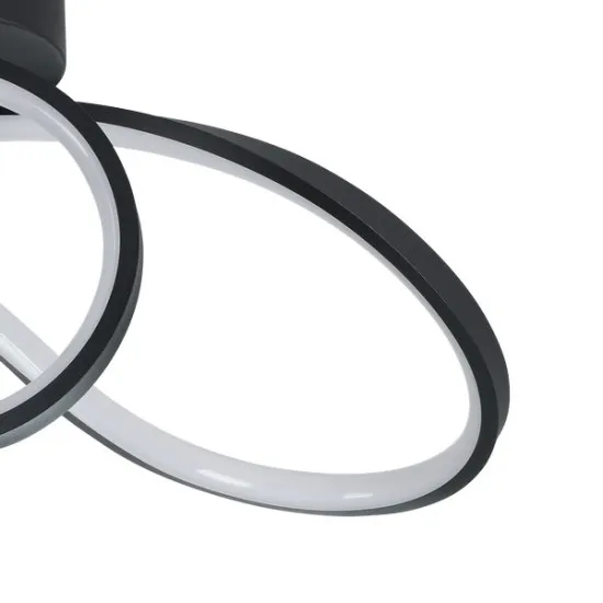 Eglo Calarossa-Z fekete LED mennyezeti lámpa (EG-901158) LED 1 izzós IP20