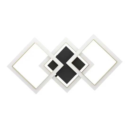 Eglo Calliera fekete-sárgaréz LED mennyezeti lámpa (EG-901222) LED 1 izzós IP20