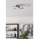 Eglo Calliera fekete-sárgaréz LED mennyezeti lámpa (EG-901223) LED 1 izzós IP20