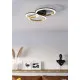 Eglo Calliera fekete-sárgaréz LED mennyezeti lámpa (EG-901224) LED 1 izzós IP20