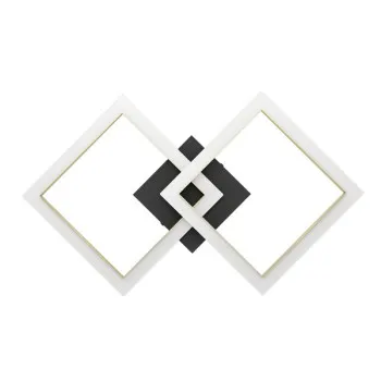 Eglo Calliera fekete-sárgaréz LED mennyezeti lámpa (EG-901225) LED 1 izzós IP20