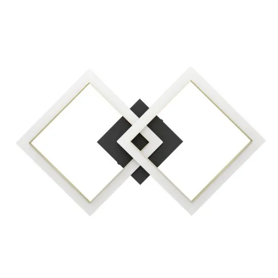 Eglo Calliera fekete-sárgaréz LED mennyezeti lámpa (EG-901225) LED 1 izzós IP20