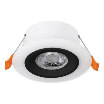 Eglo Calonge fehér-fekete LED mennyezetbe építhető lámpa (EG-900914) LED 1 izzós IP20