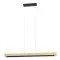 Eglo Camacho fekete-natúr LED függesztett lámpa (EG-901737) LED 1 izzós IP20