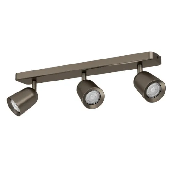 Eglo Camaldoli bronz mennyezeti spotlámpa (EG-901951) GU10 3 izzós IP20