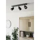 Eglo Camaldoli fekete mennyezeti spotlámpa (EG-901954) GU10 3 izzós IP20