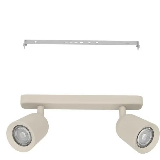 Eglo Camaldoli homokszínű mennyezeti spotlámpa (EG-902344) GU10 2 izzós IP20