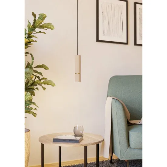 Eglo Caminia homokszínű függesztett lámpa (EG-901151) GU10 1 izzós IP20