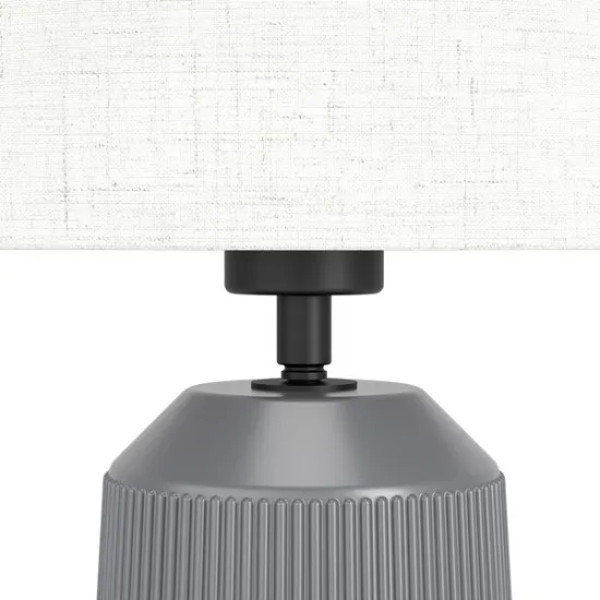 Eglo Capalbio szürke asztali lámpa (EG-900824) E27 1 izzós IP20