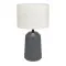 Eglo Capalbio szürke asztali lámpa (EG-900824) E27 1 izzós IP20