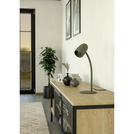 Eglo Carlo zöld asztali lámpa (EG-901831) E14 1 izzós IP20