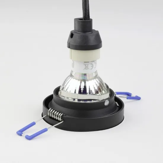 Eglo Carosso fekete beépíthető dekorációs keret (EG-900451) GU10 1 izzós IP20