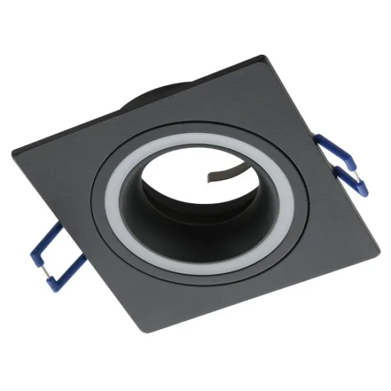 Eglo Carosso fekete beépíthető dekorációs keret (EG-900451) GU10 1 izzós IP20