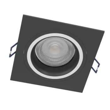 Eglo Carosso-Z fekete LED mennyezetbe építhető lámpa (EG-900763) LED 1 izzós IP20