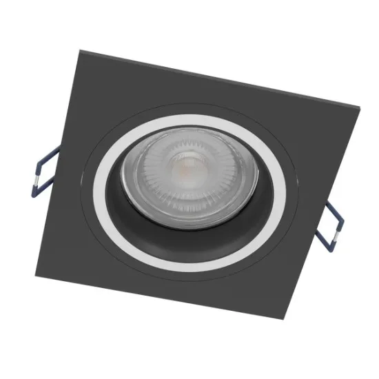 Eglo Carosso-Z fekete LED mennyezetbe építhető lámpa (EG-900763) LED 1 izzós IP20