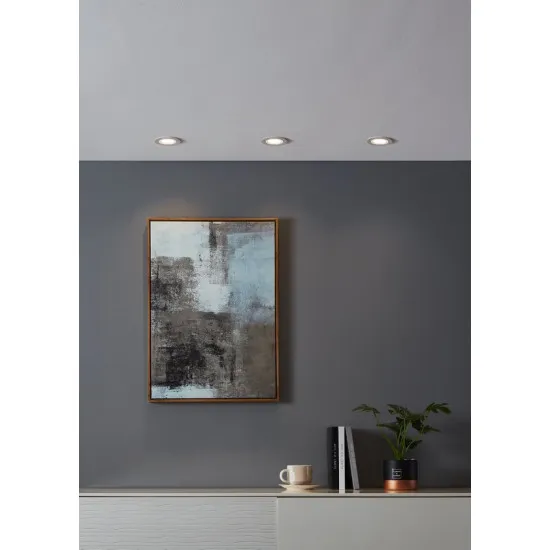 Eglo Carosso-Z fehér LED mennyezetbe építhető lámpa (EG-900766) LED 1 izzós IP20