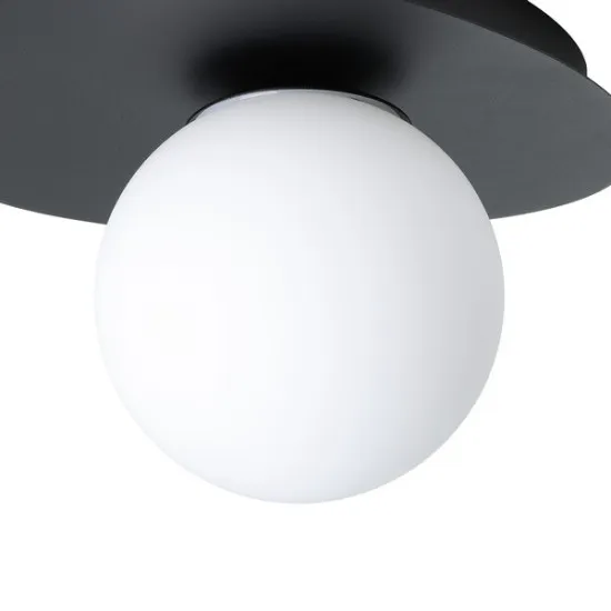 Eglo Castrovido fekete fürdőszobai fali lámpa (EG-902091) G9 1 izzós IP44