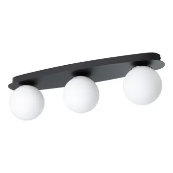 Eglo Castrovido fekete fürdőszobai fali/mennyezeti lámpa (EG-902092) G9 3 izzós IP44