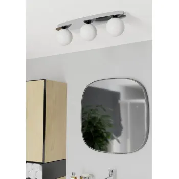 Eglo Castrovido króm fürdőszobai fali/mennyezeti lámpa (EG-902096) G9 3 izzós IP44
