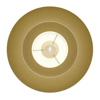 Eglo Cenciara arany-sárgaréz mennyezeti lámpa (EG-900848) E27 1 izzós IP20