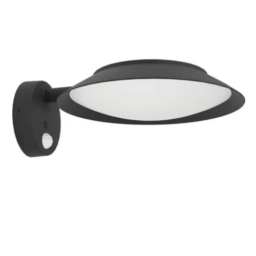 Eglo Cerrisi fekete LED napelemes kültéri falikar (EG-901079) SOLAR-LED 1 izzós IP44
