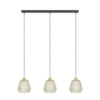 Eglo Ciudadela fekete függesztett lámpa (EG-900897) E27 3 izzós IP20