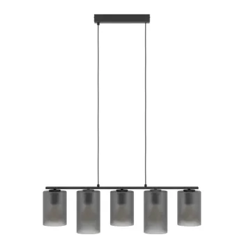 Eglo Colomera fekete függesztett lámpa (EG-901163) E27 5 izzós IP20
