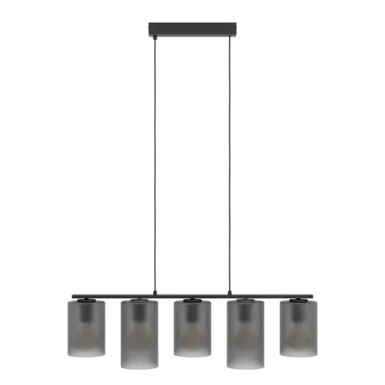 Eglo Colomera fekete függesztett lámpa (EG-901163) E27 5 izzós IP20