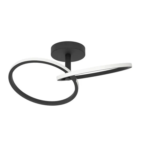 Eglo Congiunti fekete LED mennyezeti lámpa (EG-902144) LED 1 izzós IP20