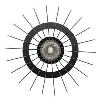 Eglo Cossano 3 fekete mennyezeti lámpa (EG-900999) E27 1 izzós IP20