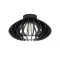 Eglo Cossano 3 fekete mennyezeti lámpa (EG-900999) E27 1 izzós IP20