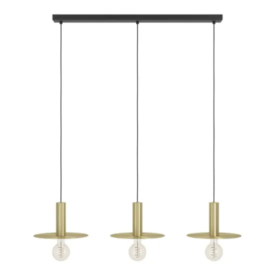 Eglo Escandell sárgaréz függesztett lámpa (EG-900732) E27 3 izzós IP20