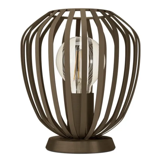 Eglo Espinal bronz asztali lámpa (EG-901099) E27 1 izzós IP20